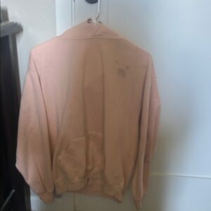 Soft Pink Sweatshirt with Pocket